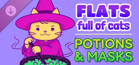 Screenshot von Flats Full of Cats: Potions & Masks