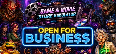 Screenshot of OPEN FOR BUSINESS: Game & Movie Store Simulator